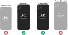 img 3 attached to 📱 OtterBox Commuter Series Case for iPhone 12 & iPhone 12 Pro - 6.1inches - Black: Ultimate Protection and Style