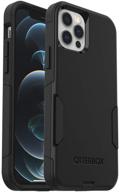 📱 otterbox commuter series case for iphone 12 & iphone 12 pro - 6.1inches - black: ultimate protection and style logo