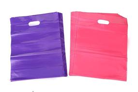 img 4 attached to 🛍️ Purple Plastic Shopping Merchandise by Kivvo: Durable, Stylish & Practical