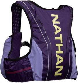 img 3 attached to Nathan Hydration Vest Pack 4L for Men/Women with 1.5L Swift/Swiftra Bladder - No Bounce, Chafe-Free, Adaptive Fit Backpack