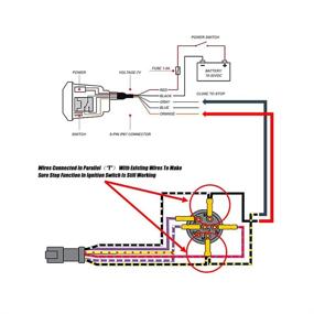 img 2 attached to Premium Replacement Ignition Switch (175974) with Safety Lanyard – ⚙️ Compatible with Johnson Evinrude Boat 40-200HP – Direct Replacement for 5005801