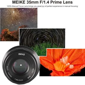 img 1 attached to 📷 Meike 35mm F1.4 Wide Angle Manual Focus Lens for Nikon Z Mount APS-C Cameras (Z50, Z5, Z6, Z7)