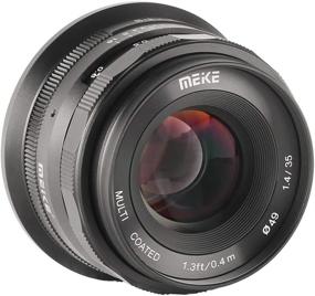 img 4 attached to 📷 Meike 35mm F1.4 Wide Angle Manual Focus Lens for Nikon Z Mount APS-C Cameras (Z50, Z5, Z6, Z7)