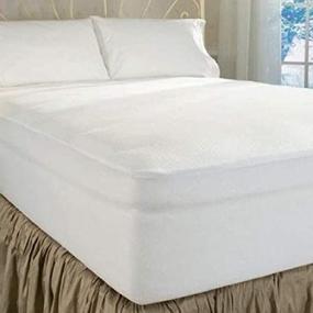 img 3 attached to DreamFit 4-Degree Dream Cool Split King Mattress Protector in White - Optimal Performance Fabric
