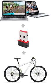 img 1 attached to 🚴 CHILEAF ANT310 ANT+ USB Stick Dongle: Upgrade Bike Trainer &amp; Devices with Wahoo, Garmin, Suunto, Zwift, TacX, and more! Compatible with Win7&amp;10, MacBook