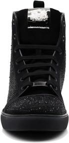 img 1 attached to Enzo Romeo Rhinestone Sneakers Numeric_9_Point_5