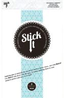 📏 stick it large size die-cut adhesive (5 sheets - 8x12 inches) logo