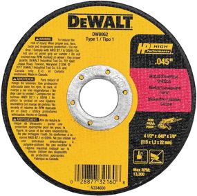 img 3 attached to 🔪 DEWALT DW8062B5 0.045 Inch Stainless Cutting Discs: Precision and Durability Combined