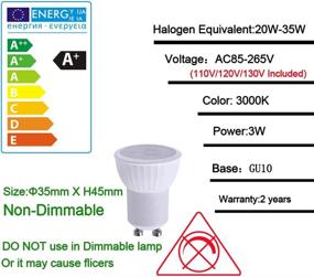 img 3 attached to 💡 Small Halogen Equivalent Spotlight Replacement