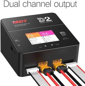 img 1 attached to ISDT D2 Mark 2 - Advanced Dual Channel Balance Charger & Discharger, 200W 12A2 AC Output, Suitable for 1-6S LiPo/Li-ion/LiFe/NiCd/NiMH/LiHV/PB Smart Batteries