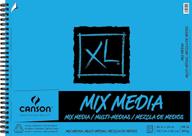 📝 canson xl series mix paper pad, heavyweight, fine texture, wet and dry media, side wire bound, 98lb, 18x24 in, 30 sheets, 18x24, pack of 0 logo