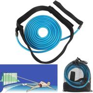 🏊 enhance your swimming skills with fooing swim training belt: swim tether, harness, and bungee cords for stationary and static swimming with resistance bands logo