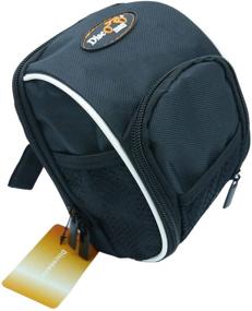 img 2 attached to 🚲 Disconano Bike Handlebar Bags with Rain Cover - Front Baskets in Black