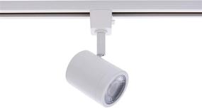 img 3 attached to WAC Lighting L-8010-30-WT LED Charge Head Track Fixture, Pack of 1, White