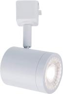 wac lighting l-8010-30-wt led charge head track fixture, pack of 1, white логотип