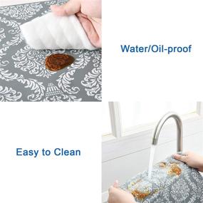 img 3 attached to 💦 Waterproof and Resistant Protector Placemats by SUBEKYU