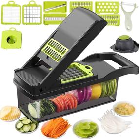 img 4 attached to Vegetable Chopper Mandoline Slicer Container