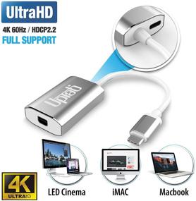 img 4 attached to UPTab USB C DisplayPort Adapter Silver