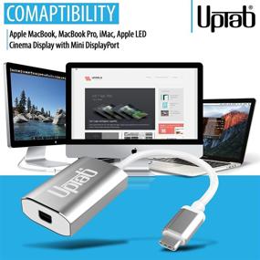 img 1 attached to UPTab USB C DisplayPort Adapter Silver