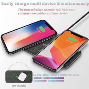 img 1 attached to Torteco Wireless Charging Qi Enabled Compatible