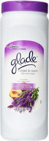 img 2 attached to 32 Oz Glade Carpet and Room Refresher: Home, 🌿 Pet, and Smoke Deodorizer - Lavender and Peach Blossom Scent