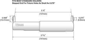 img 2 attached to Teravan Standard Extender Larger Toilet Janitorial & Sanitation Supplies