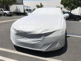 img 1 attached to 🚗 5 Layer Heavy Duty Waterproof Ultrashield Car Cover for Honda Accord Coupe (2012-2017) - Custom Fit by CarsCover