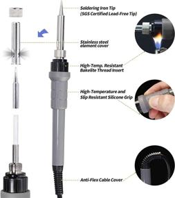 img 1 attached to 🔧 YIHUA Industrial Power & Hand Tools: Soldering Handpiece Station Replacement