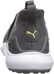 img 2 attached to Ignite Quiet Shade Gold Puma Black Men's Shoes and Athletic