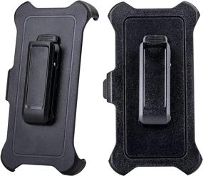 img 4 attached to 📱 WallSkiN Replacement Belt Clip Holster for Galaxy Note 9 - Compatible with Otterbox Defender Case - 2PCS - Protective and Perfect Fit