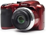 📷 kodak pixpro astro zoom az252-rd: 16mp digital camera with 25x optical zoom, 3" lcd - red - enhanced photography experience! logo