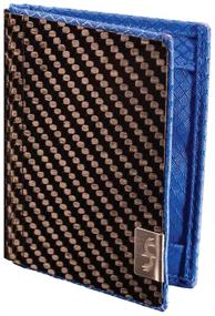 img 3 attached to Common Fibers Twill Wallet Slim Men's Accessories for Wallets, Card Cases & Money Organizers