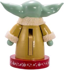 img 1 attached to 🌟 STAR WARS Kurt S. Adler 8.5-Inch Multicolor The Child Nutcracker, Ideal for All Sizes