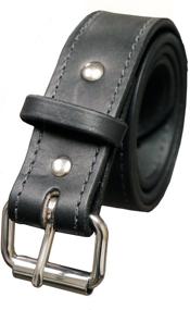 img 2 attached to 🔝 Premium English Bridle Leather Ounce Belt: Uncompromising Quality and Style