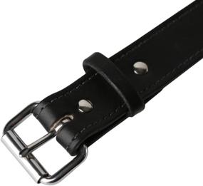 img 1 attached to 🔝 Premium English Bridle Leather Ounce Belt: Uncompromising Quality and Style