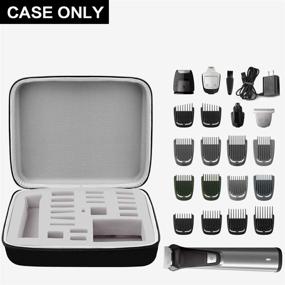 img 2 attached to 🧳 Premium Storage Case for Philips Norelco Multigroom Series 7000 - Ideal Fit for Trimmer MG7750/49, 18 Attachments, and Accessories (Box Only)