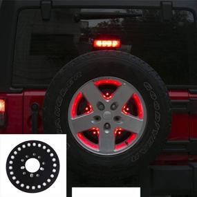 img 3 attached to 🚗 RT-TCZ Запасной свет тормоза для Jeep Wrangler JK/JKU/JL/JLU - Модели 2007-2021 гг.: Rubicon, Sahara, X, Sport