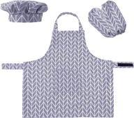 👨 wszcml kids aprons: stylish & adjustable chef aprons for children логотип