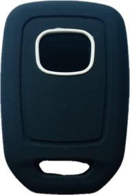 img 2 attached to Силиконовая защитная оболочка для ключа-пульт без ключа Keyless Entry Control Fob Key Case Protector Replacement для Honda Accord Civic MLBHLIK6-1T 35118-T2A-A20 2013 2014 2015.