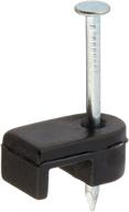 🔌 gardner bender psb-1600t low-voltage cable staple, 3/16 inch, cat6 / rg-59 / rg-6 / polyethylene - uv resistant, splinter-free, black logo