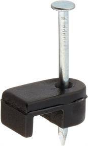 img 4 attached to 🔌 Gardner Bender PSB-1600T Low-Voltage Cable Staple, 3/16 Inch, CAT6 / RG-59 / RG-6 / Polyethylene - UV Resistant, Splinter-Free, Black