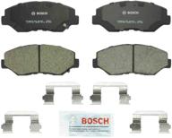 bosch bc943 quietcast премиум керамический комплект тормозных накладок дисковых тормозов для honda accord & pilot (передний) - надежная и тихая тормозная производительность. логотип