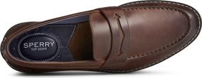 img 1 attached to Sperry Newman Penny Loafer Brown Men's Shoes