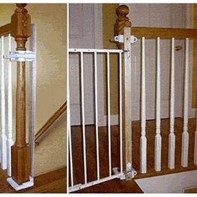 img 2 attached to 🚪 Effortless Stairway Gate Installation Kit (K12) by KidCo: Secure Your Home with Ease