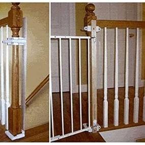 img 3 attached to 🚪 Effortless Stairway Gate Installation Kit (K12) by KidCo: Secure Your Home with Ease