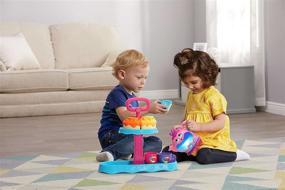 img 1 attached to 🎵 Enchanting Melodies and Playful Tea-Party Fun with LeapFrog Musical Rainbow Tea Party