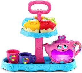 img 4 attached to 🎵 Enchanting Melodies and Playful Tea-Party Fun with LeapFrog Musical Rainbow Tea Party