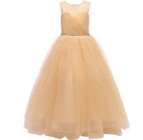 img 4 attached to 👸 Glamulice Sparkling Princess Bridesmaid Ballgown Girls' Dress in Clothing