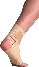 img 2 attached to 🧦 X Large Beige Elastic Ankle Thermoskin