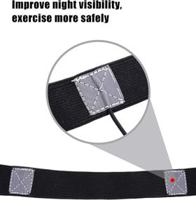 img 3 attached to 🏅 JOVITEC Race Number Belt with Gel Loop Pockets - Ideal for Running, Cycling, Triathlon, and Marathon (Black)